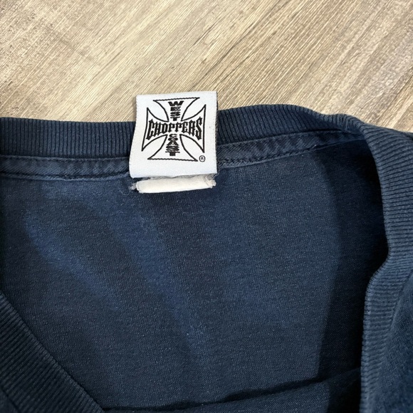 west cost choppers vintage jesse who long sleeve top - Picture 8 of 8